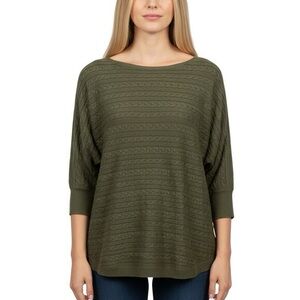 Market & Spruce Forest Green Women's Sweater